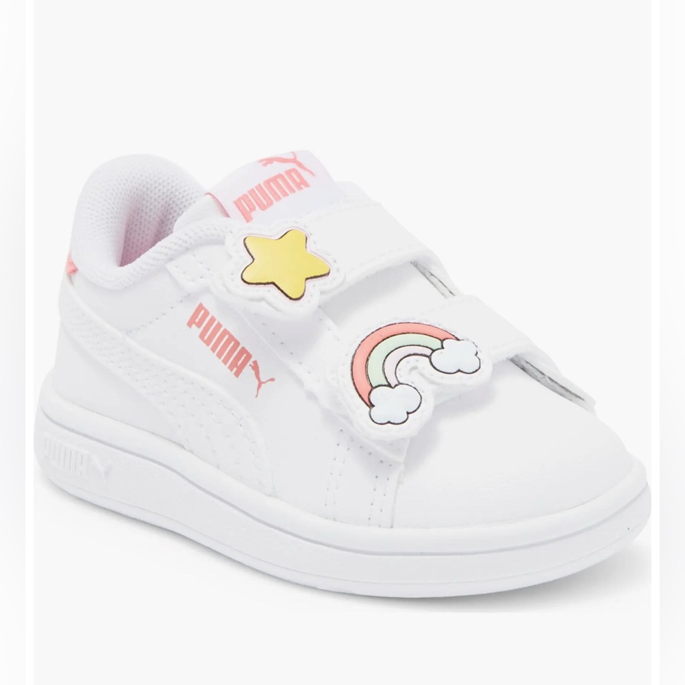 Kids' Smash Badges Dual Strap Sneaker